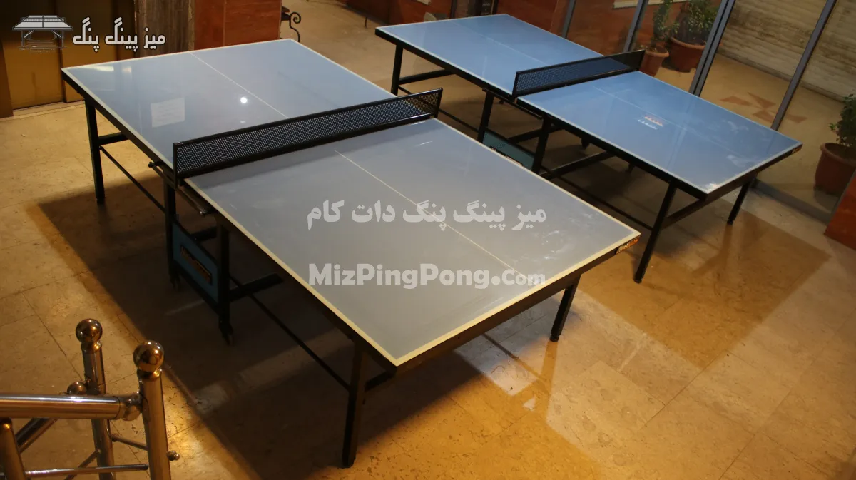 تور و گیره فلزی تقویت شده میز پینگ پنگ فضای باز نیدمد